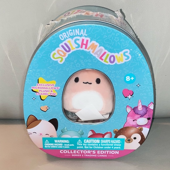 Squishmallows Other - Squishmallows Official Kellytoy Collector's Tin Archie the Axolotl